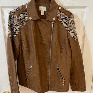 Chicos pleather jacket